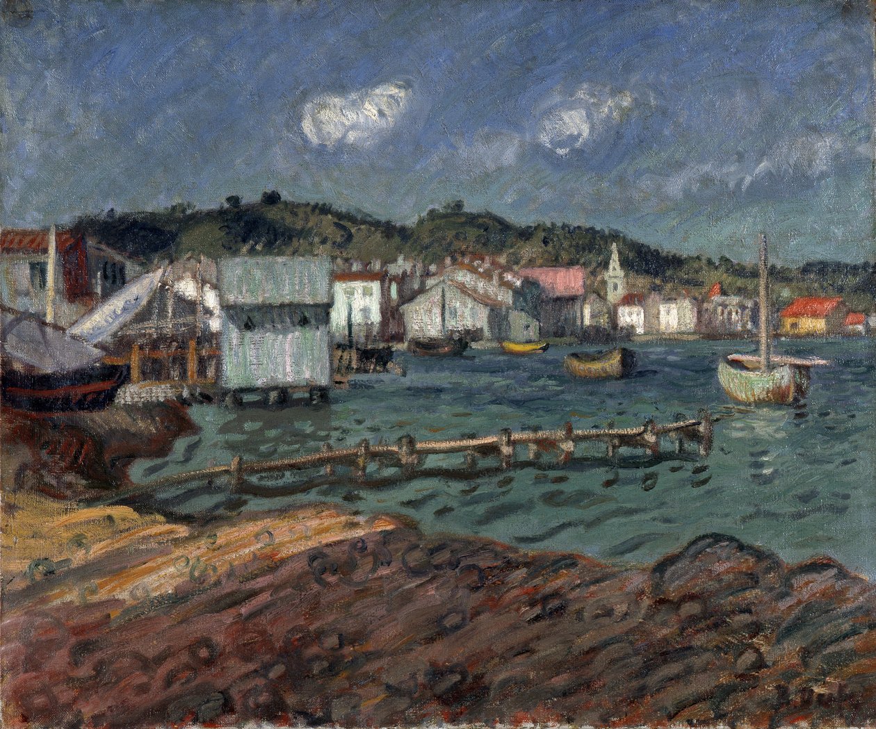 Il porto di Martigues da Raoul Dufy