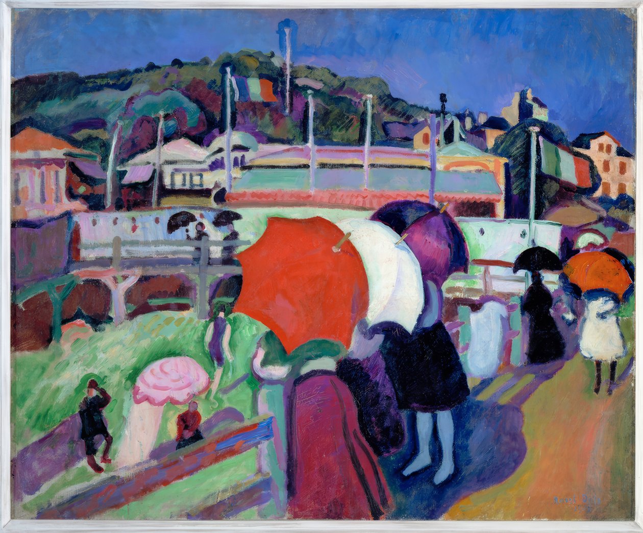 I tre ombrelli da Raoul Dufy