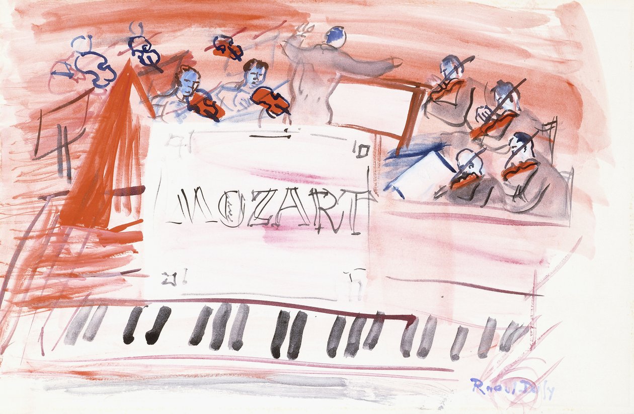 Mozart da Raoul Dufy