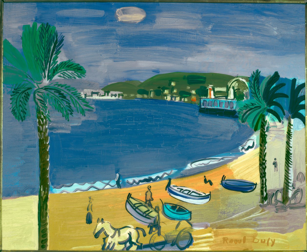 Nizza, la Baia degli Angeli da Raoul Dufy
