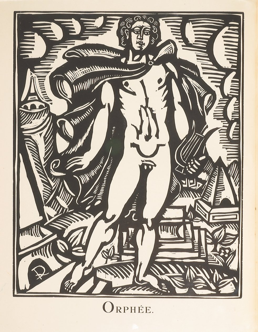 Orfeo, illustrazione da "Le Bestiaire ou Cortège d