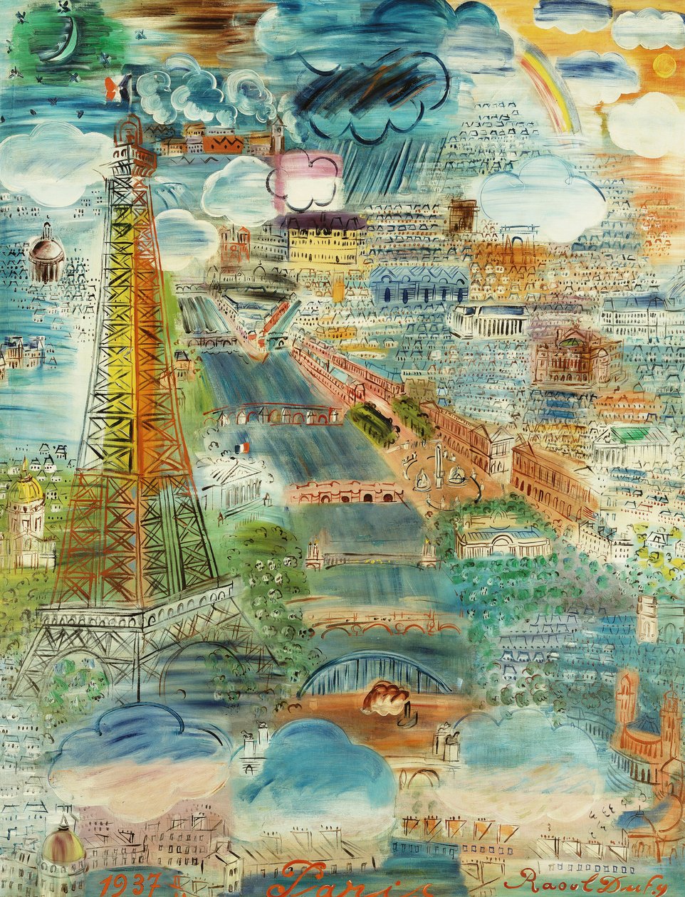Parigi da Raoul Dufy