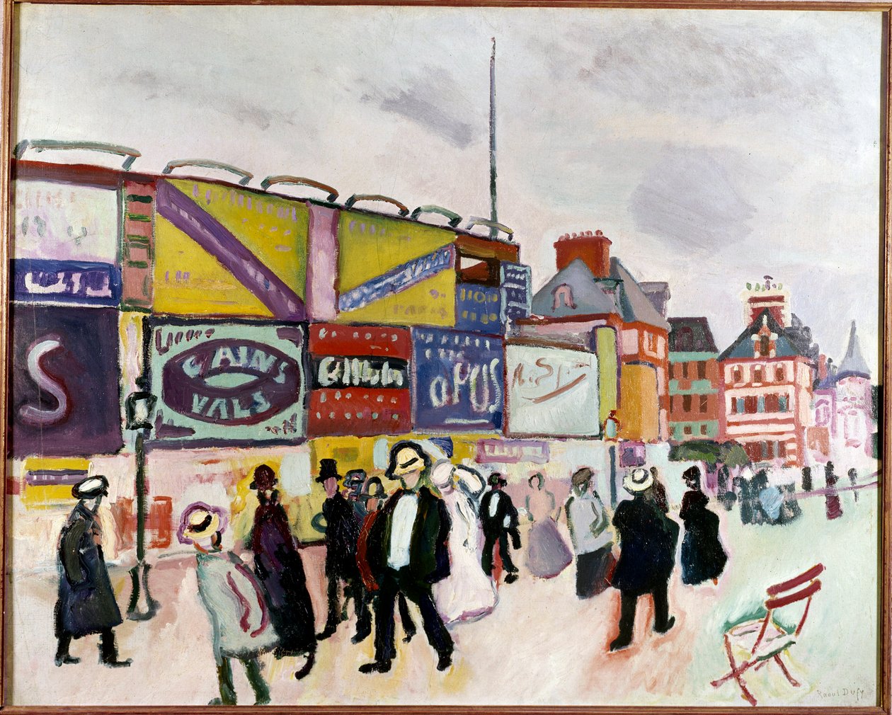 Manifesti a Trouville da Raoul Dufy