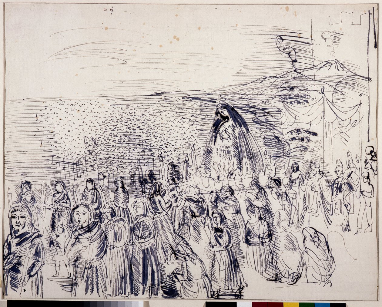 Processione a Napoli da Raoul Dufy