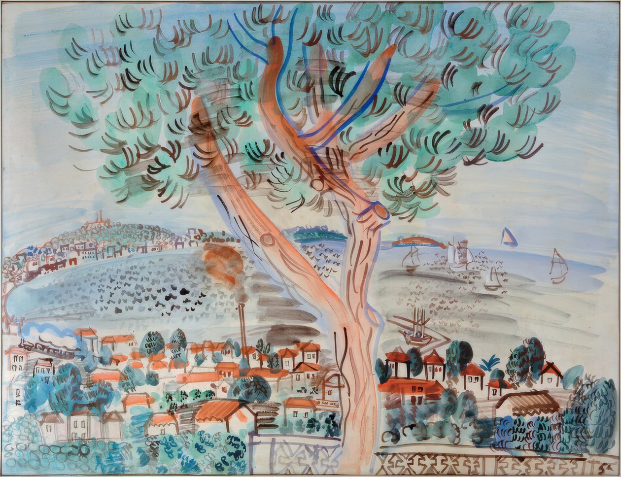 La baia di San Juan da Raoul Dufy