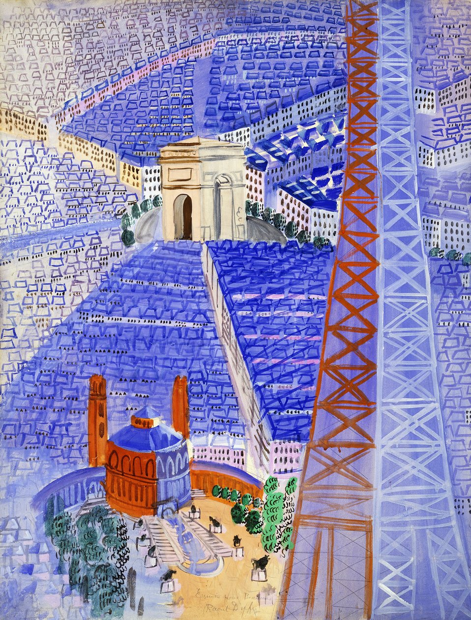 Progetto della Torre Eiffel per l
