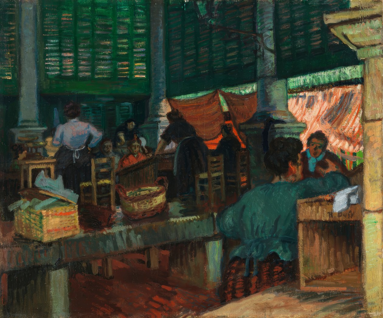 Il mercato del pesce, Marsiglia da Raoul Dufy
