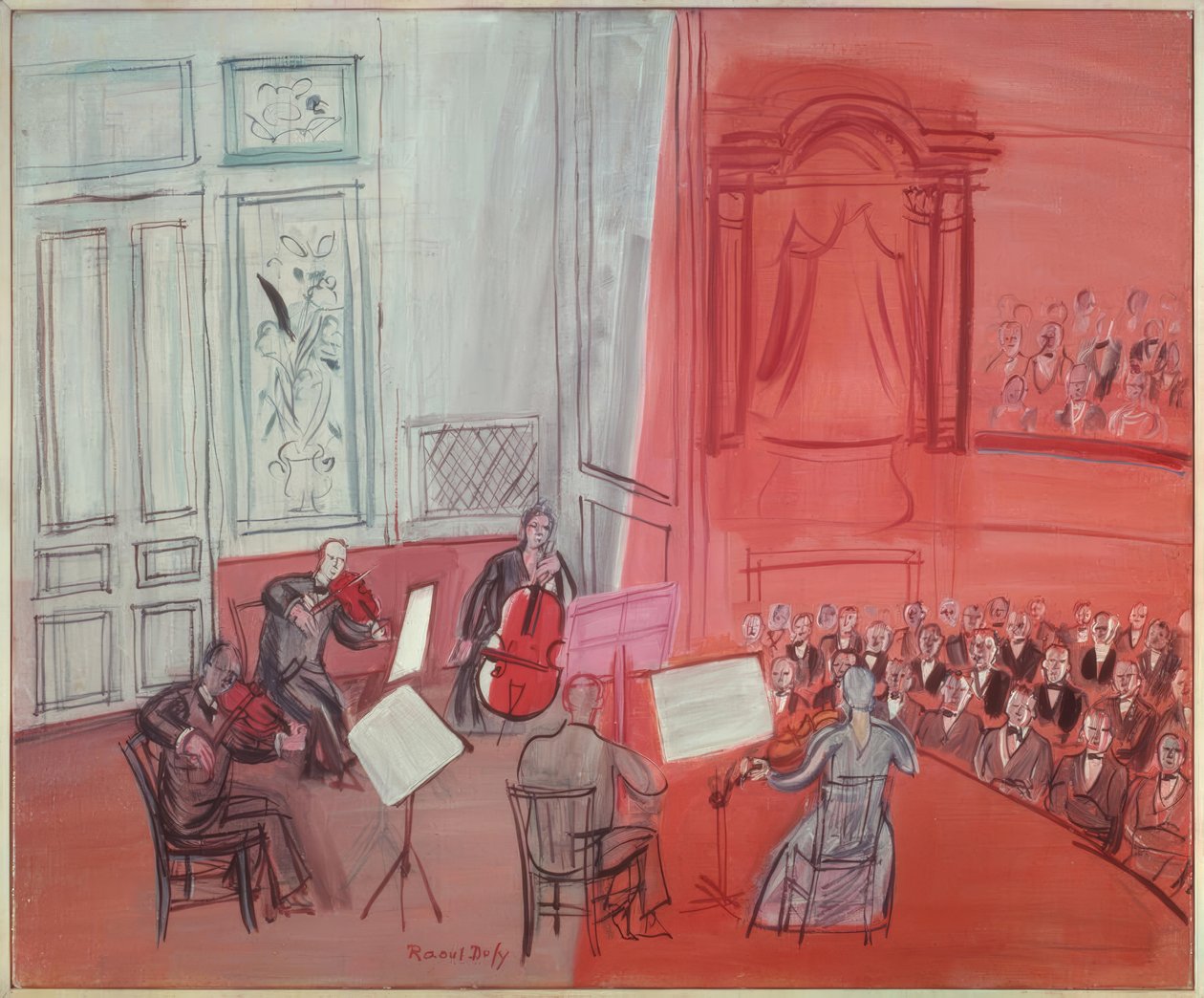 Il concerto arancione da Raoul Dufy