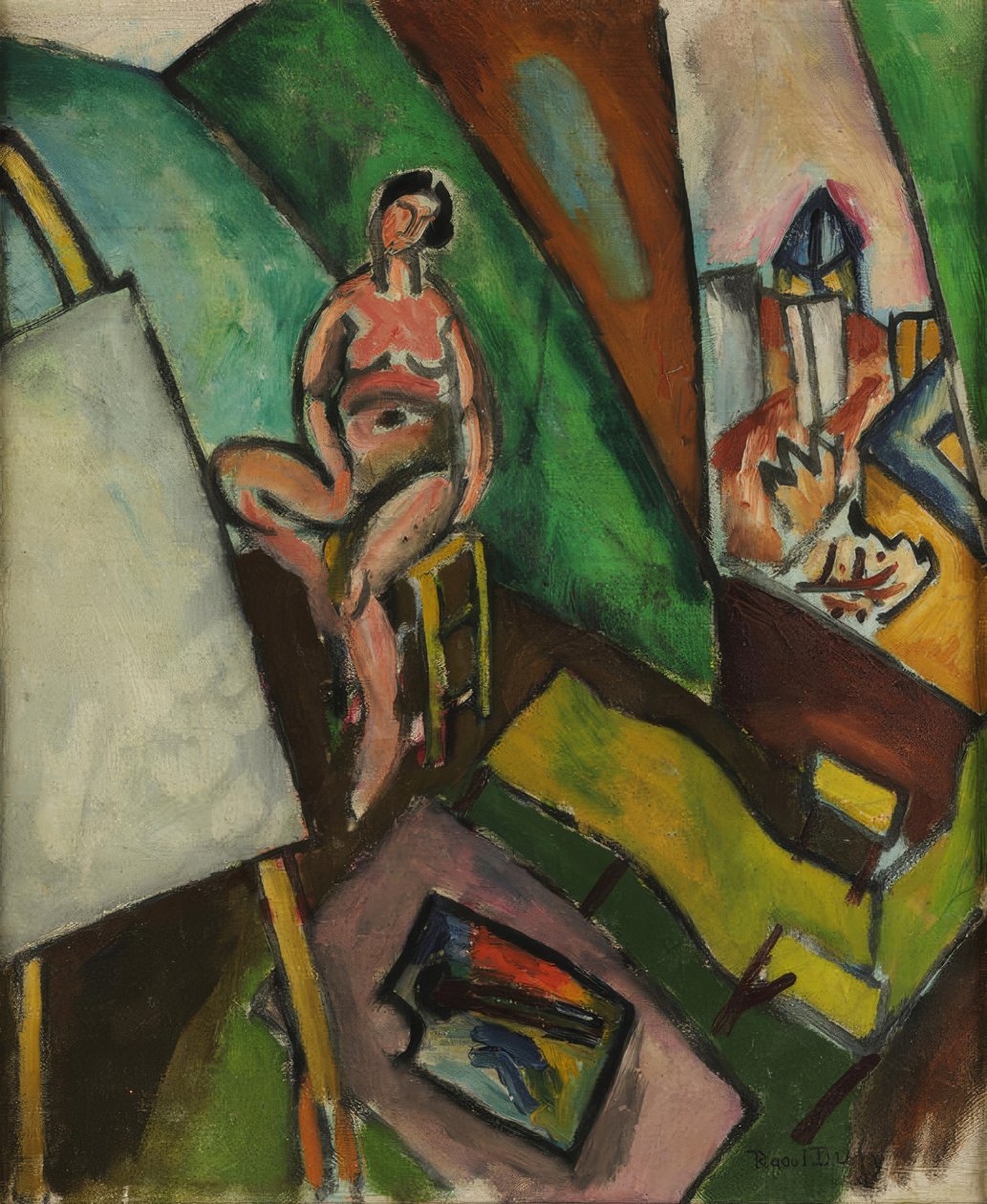 Lo studio da Raoul Dufy