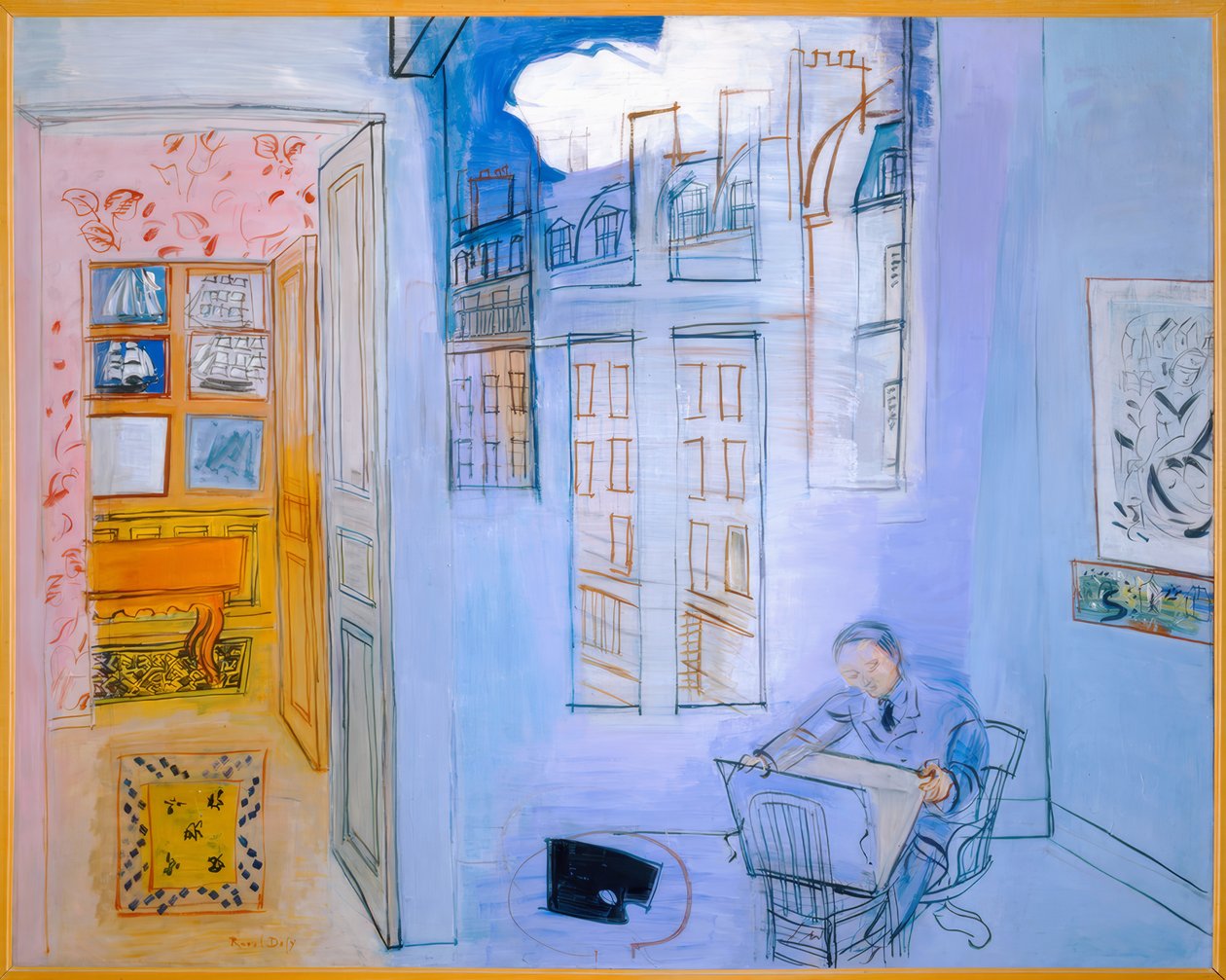 Lo studio da Raoul Dufy