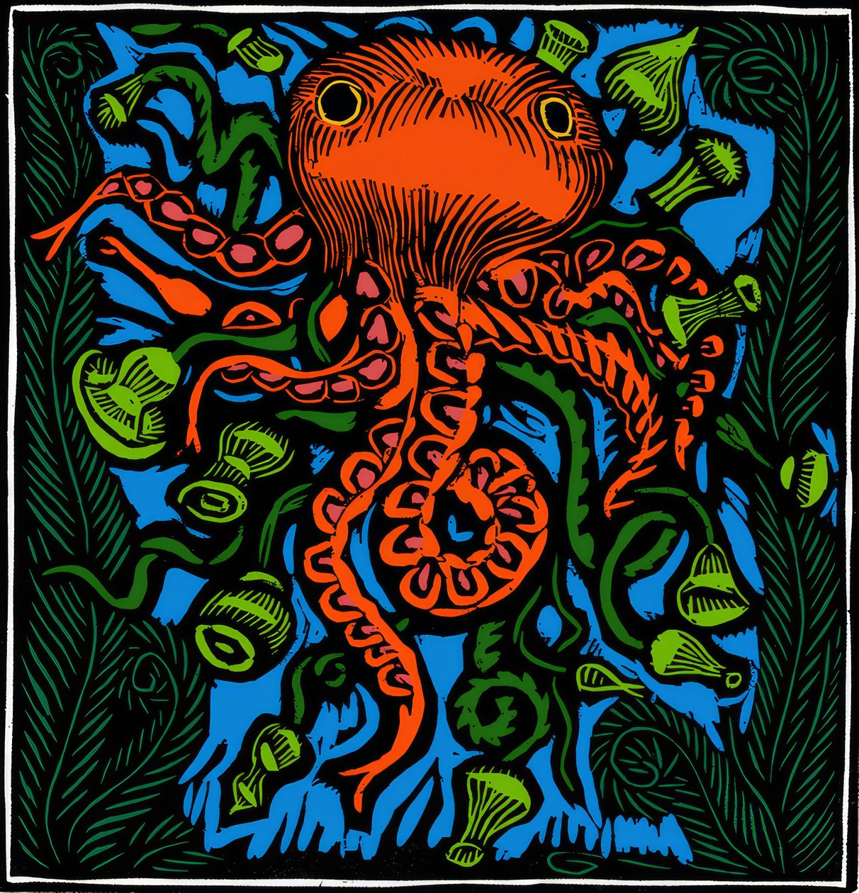 Zoologia / Vita marina / Polpo da Raoul Dufy