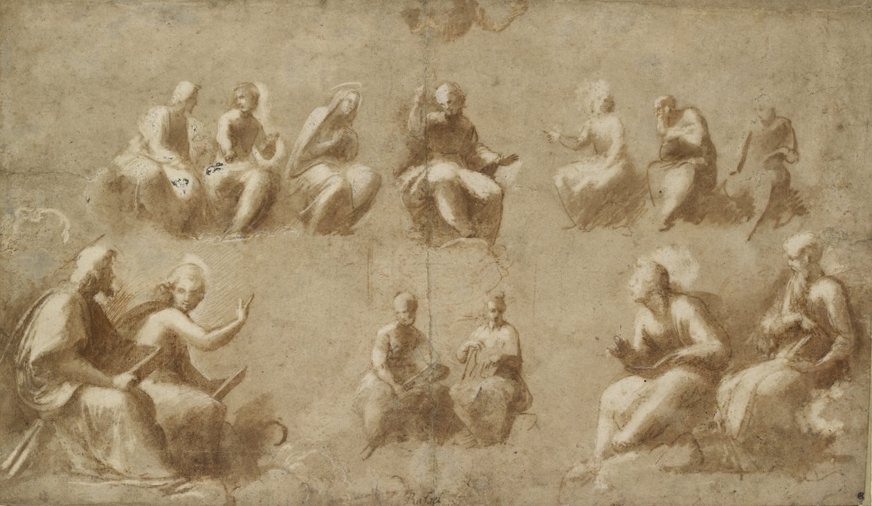 Cristo e i santi in gloria da Raffaello Sanzio Raphael