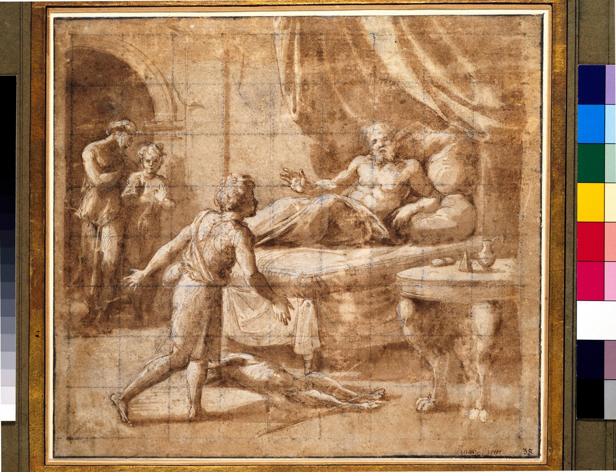 Esaù che reclama la benedizione di Isacco da Raffaello Sanzio Raphael