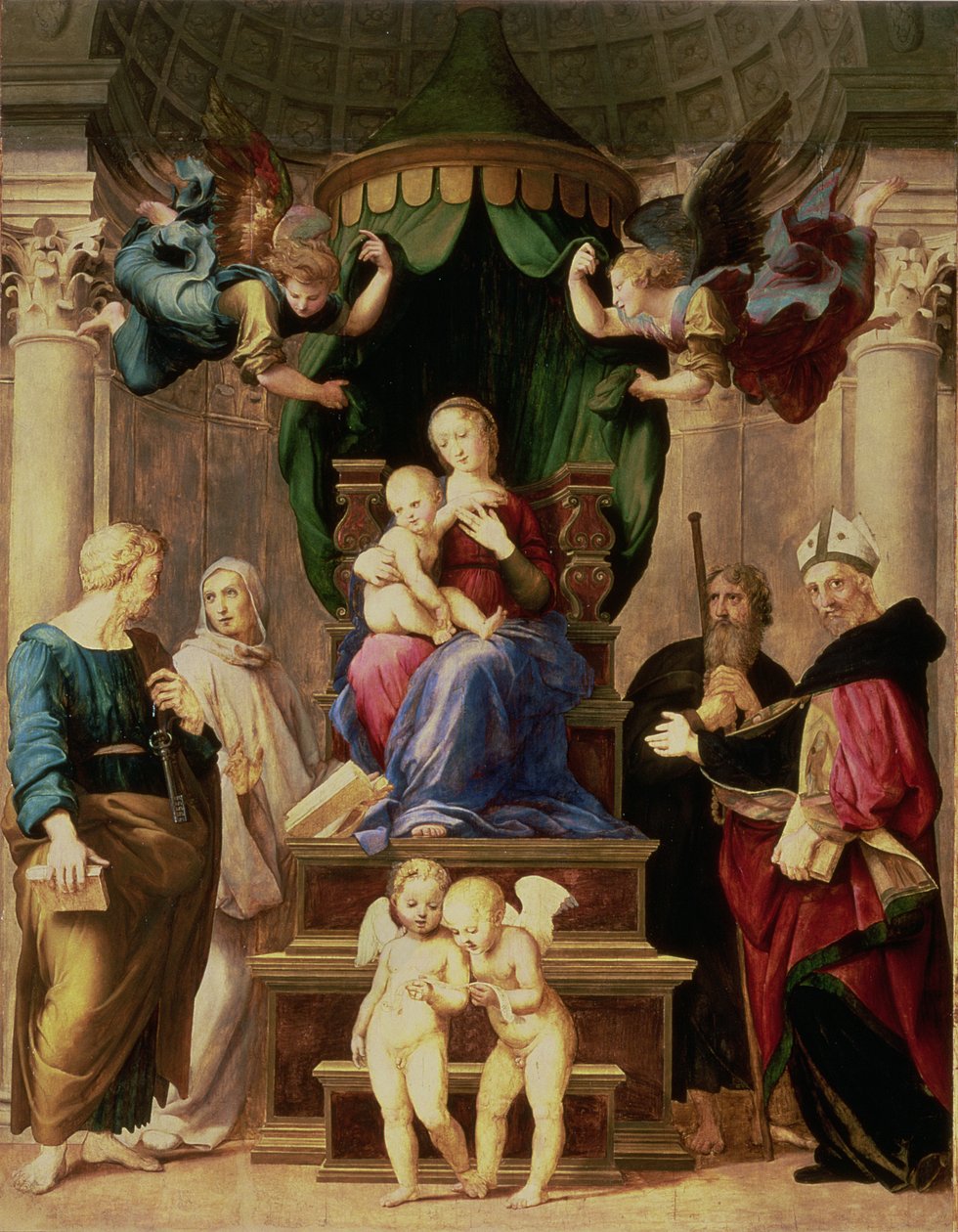 Madonna del Baldacchino da Raffaello Sanzio Raphael
