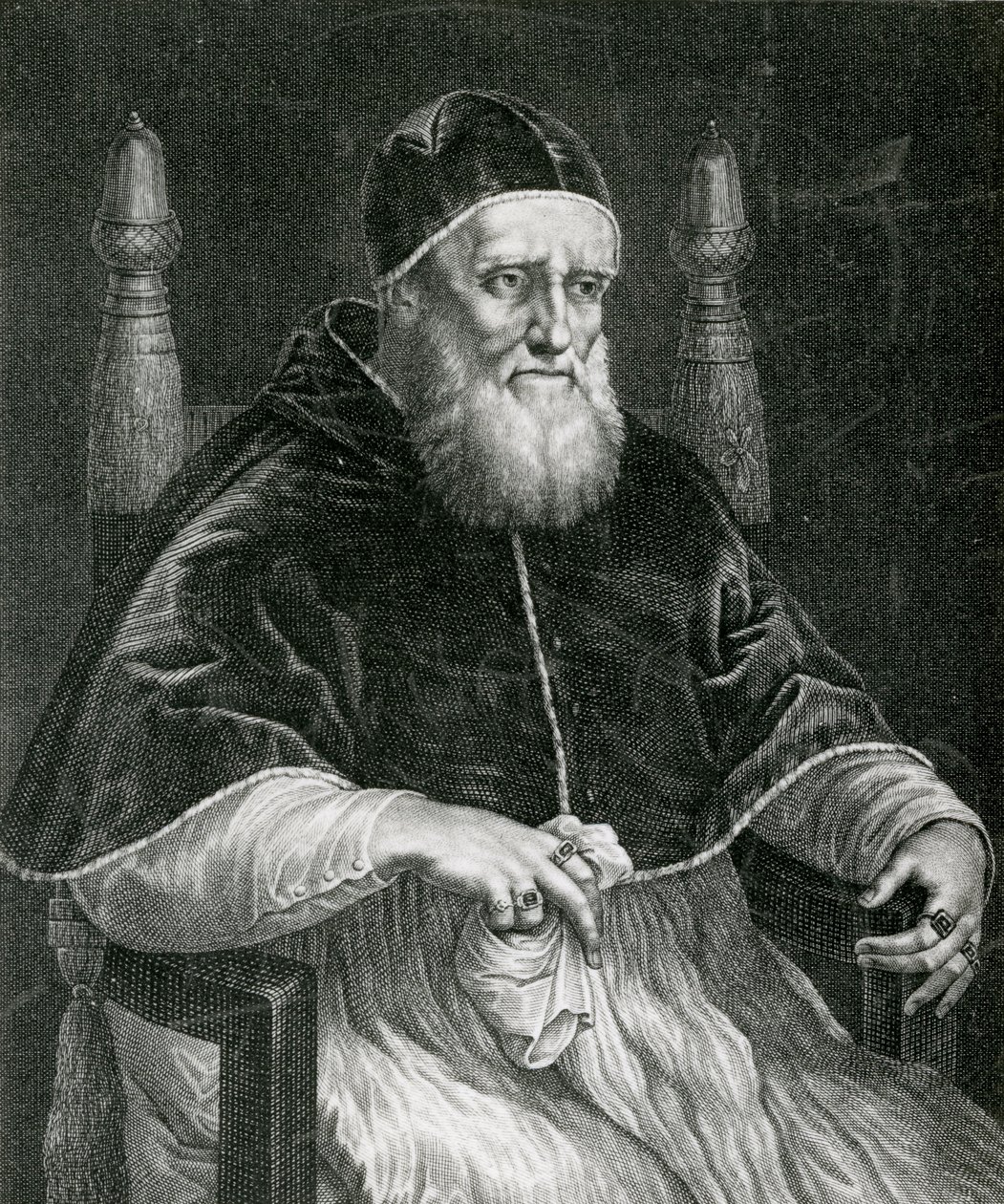 Papa Giulio II (1443-1513) da Raffaello Sanzio Raphael