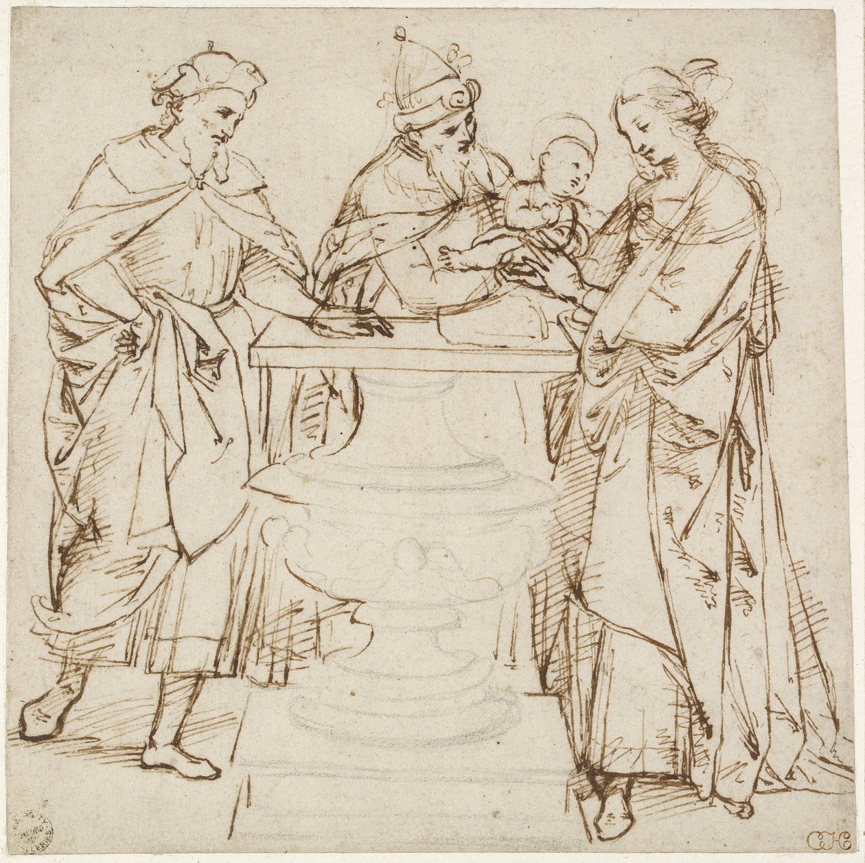 La presentazione al tempio, WA1855.89 da Raffaello Sanzio Raphael