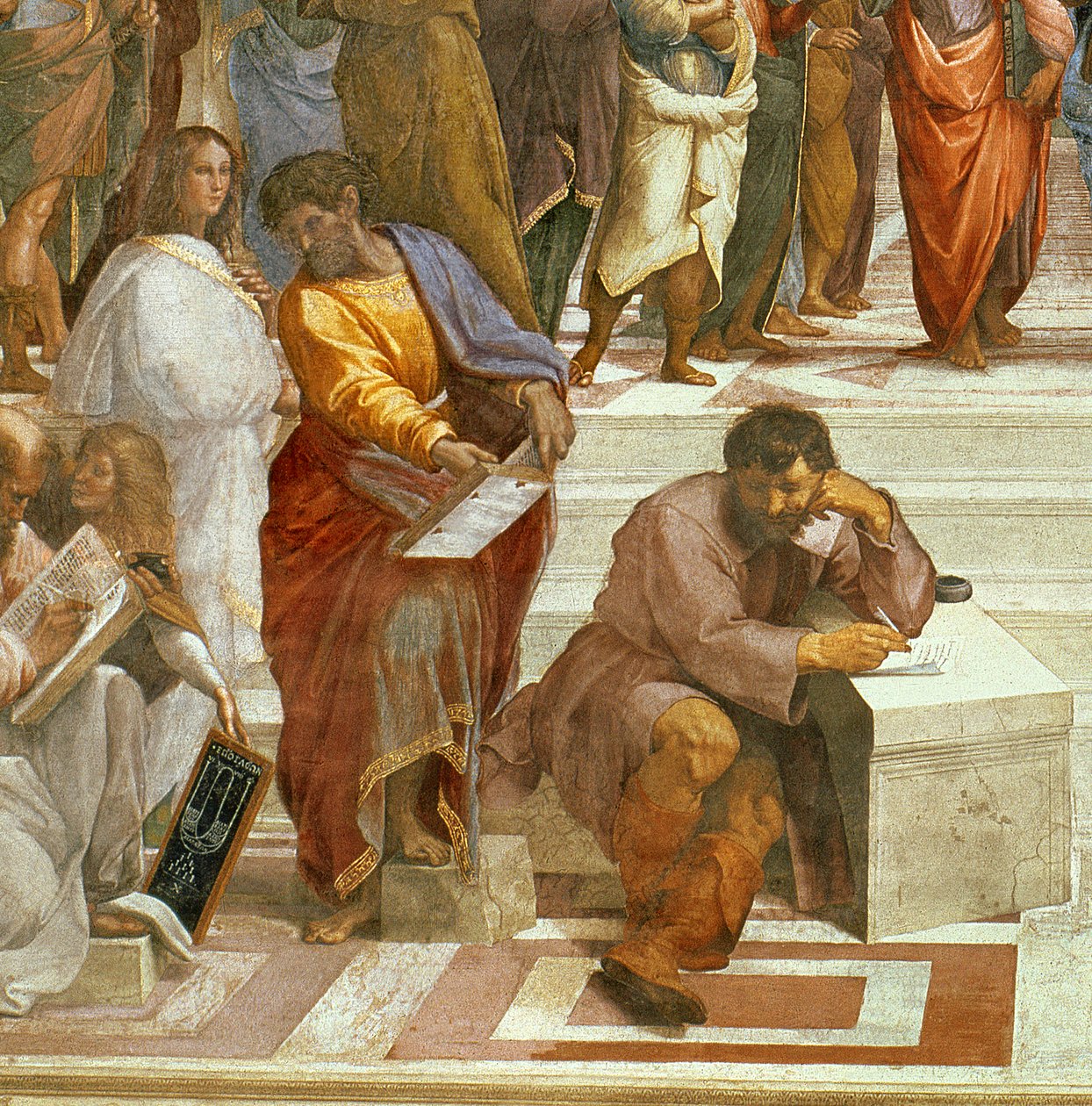 La Scuola di Atene (dettaglio) da Raffaello Sanzio Raphael
