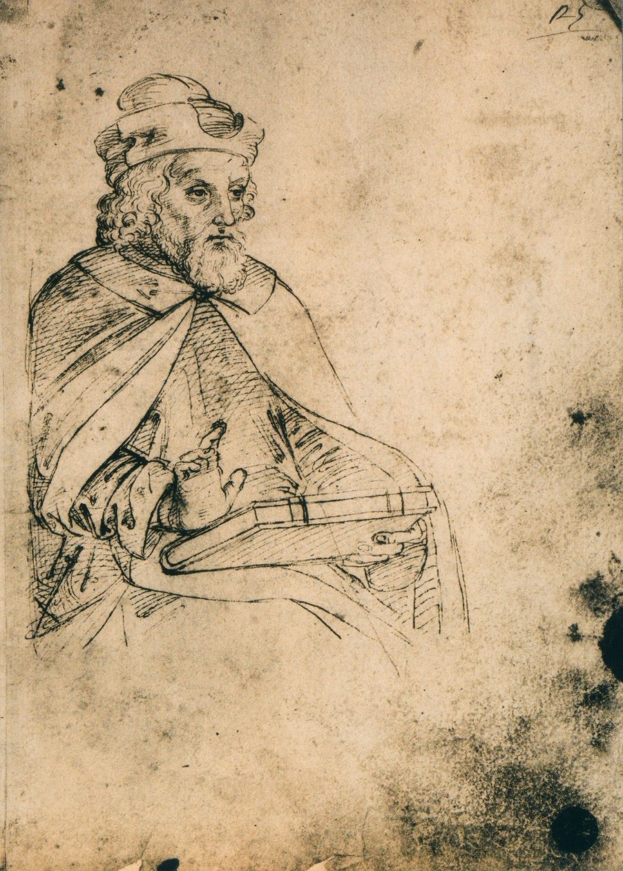 Figura femminile con libro da Raffaello Sanzio Raphael