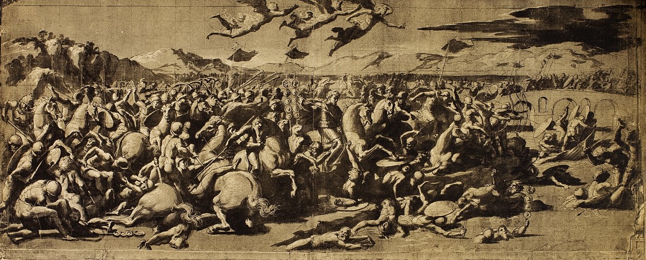 La Battaglia di Costantino da Raffaello Sanzio Raphael