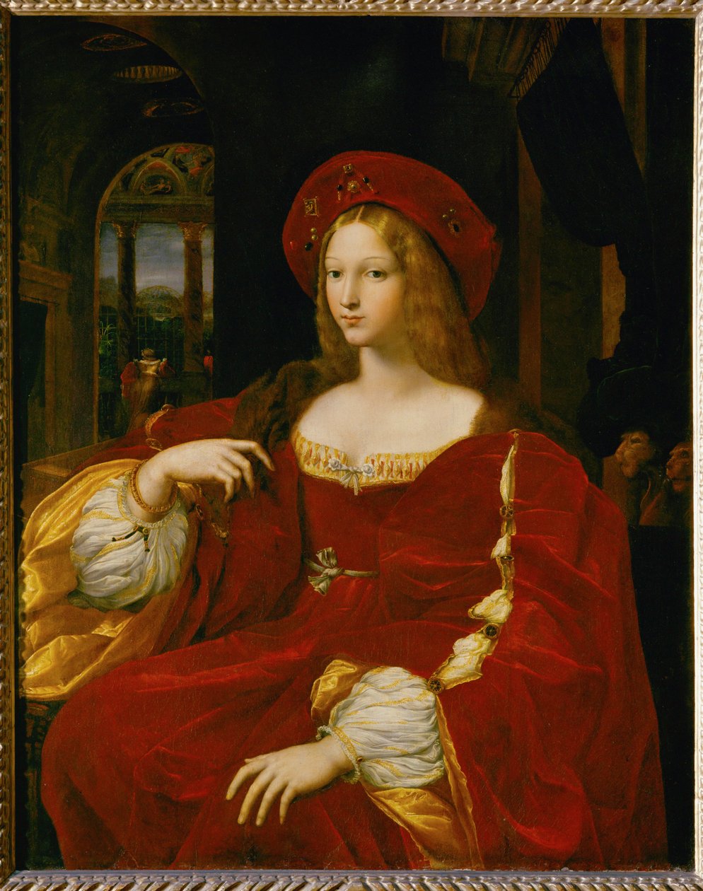 Isabel de Requesens, moglie del viceré di Napoli ... da Raphael (1483-1520)