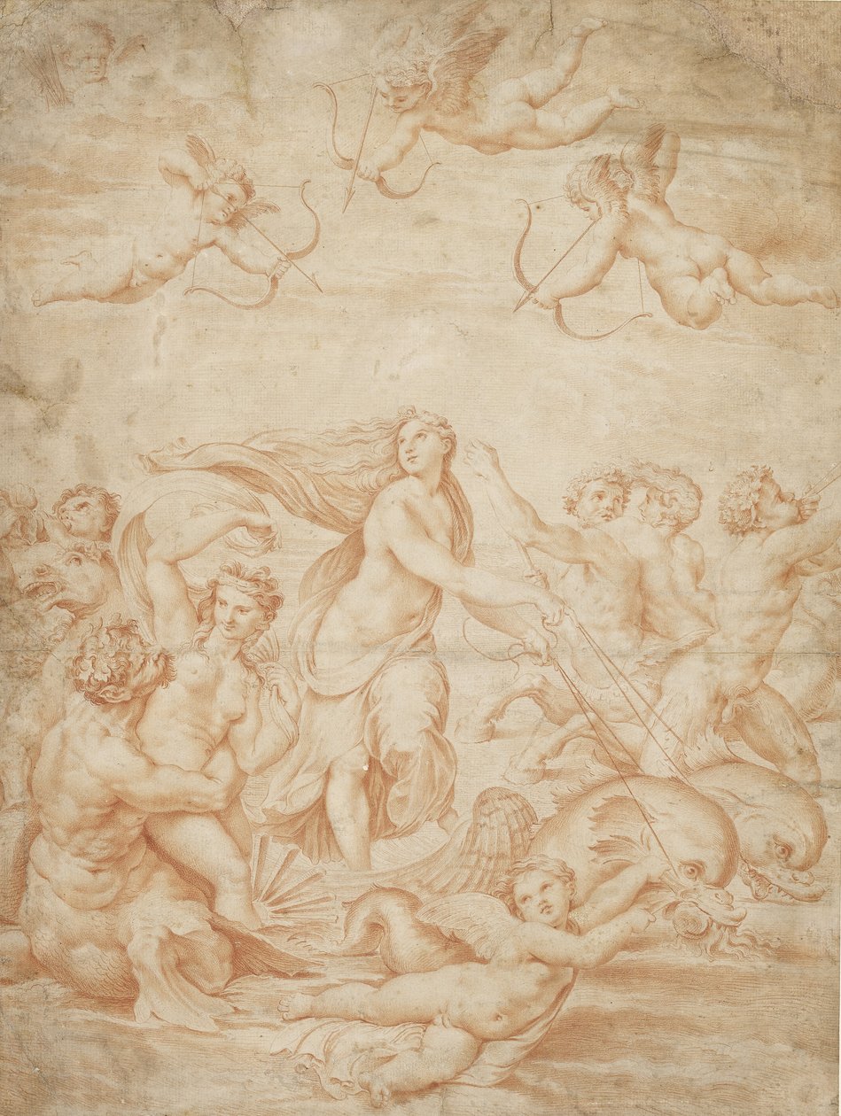 Il Trionfo di Galatea da after Raphael
