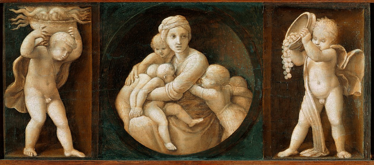 Carità, predella dall