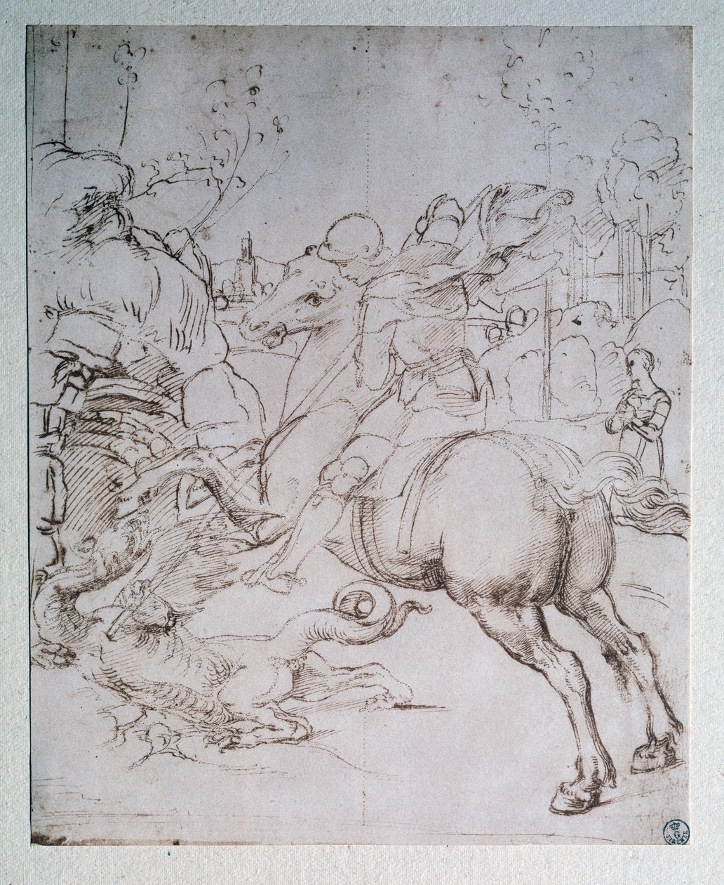 San Giorgio e il drago da Raphael