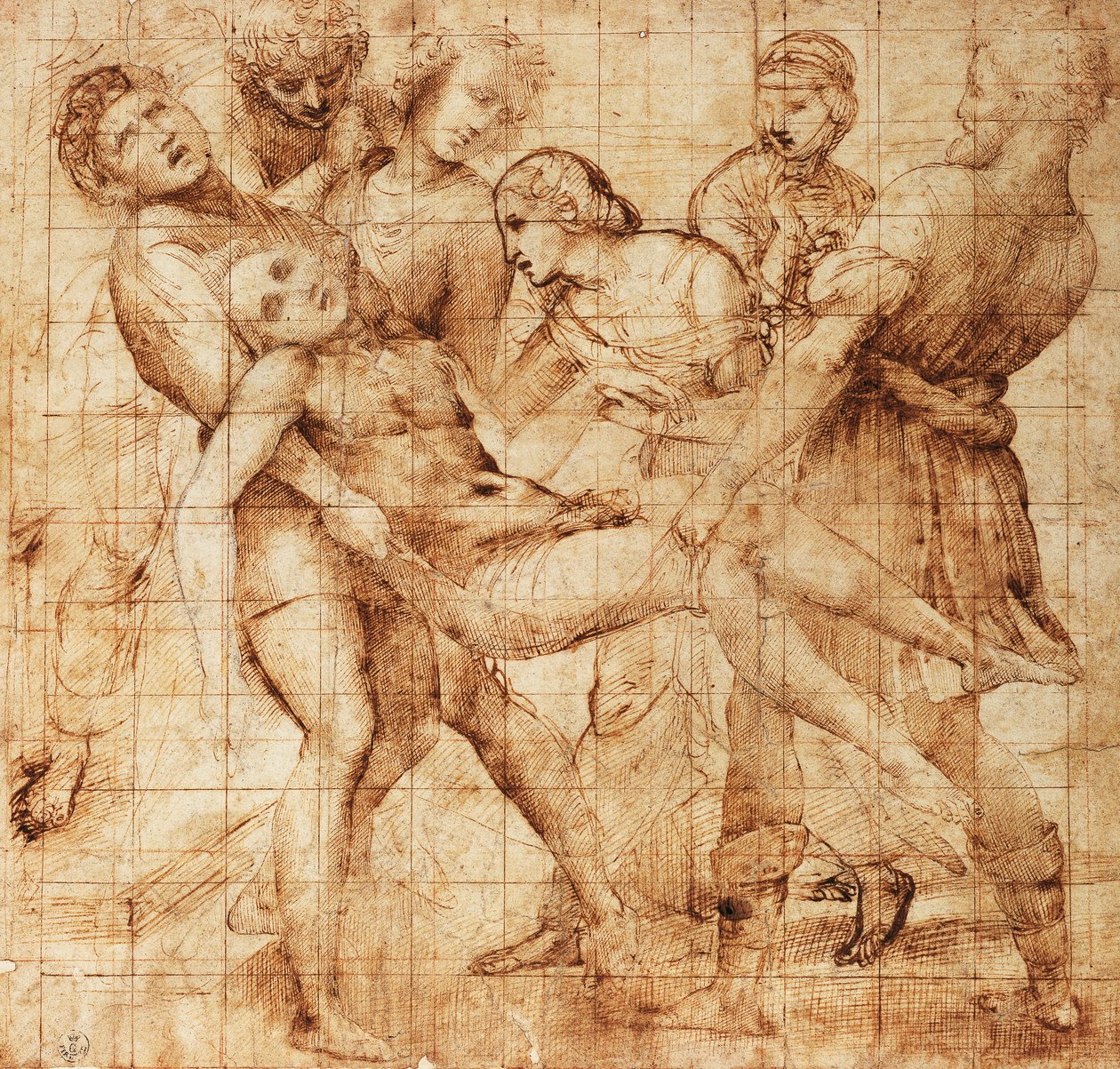 Studio per la Deposizione di Pala Baglioni da Raphael (1483 1520)