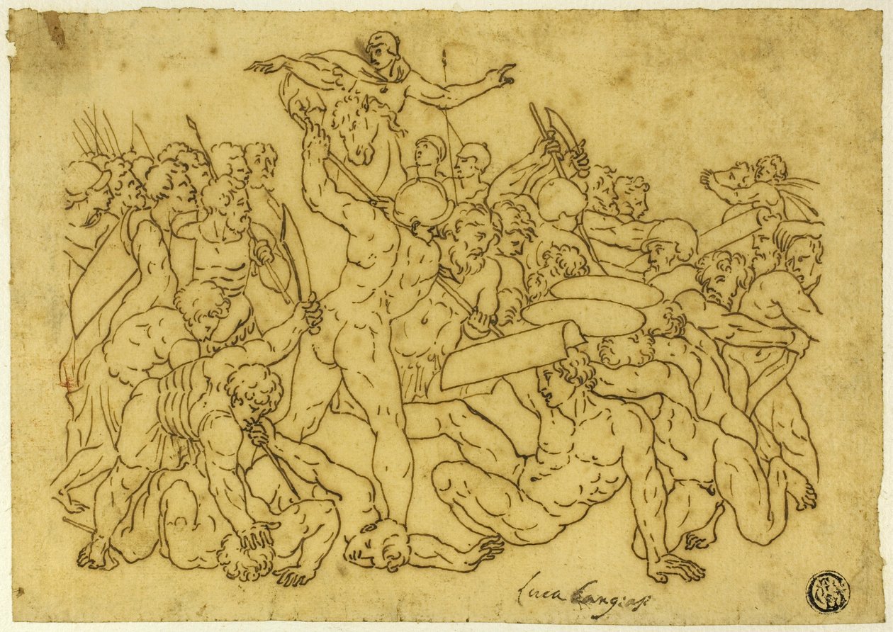 Giosuè Ferma il Sole e la Luna da Raphael