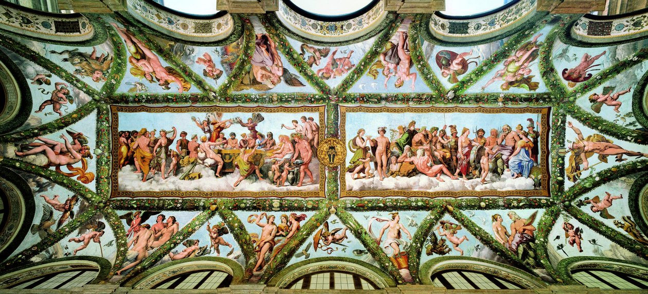Loggia di Amore e Psiche, Villa Farnesina, 1517-1518 da Raphael