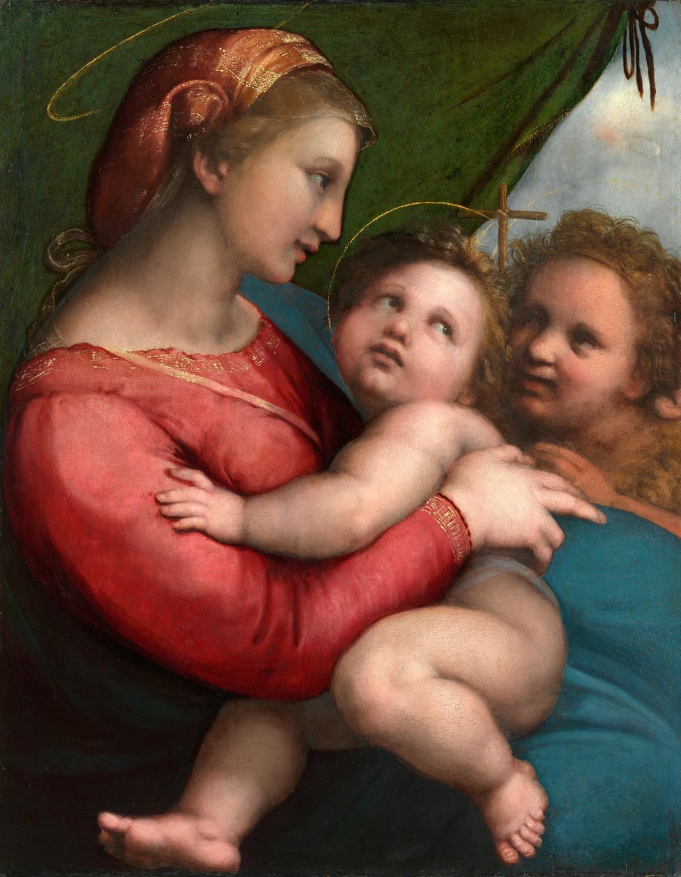 Madonna della tenda da Raphael