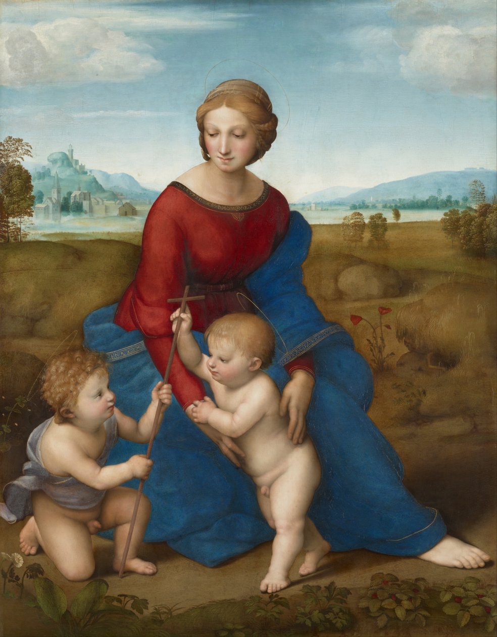 Madonna nel prato da Raphael