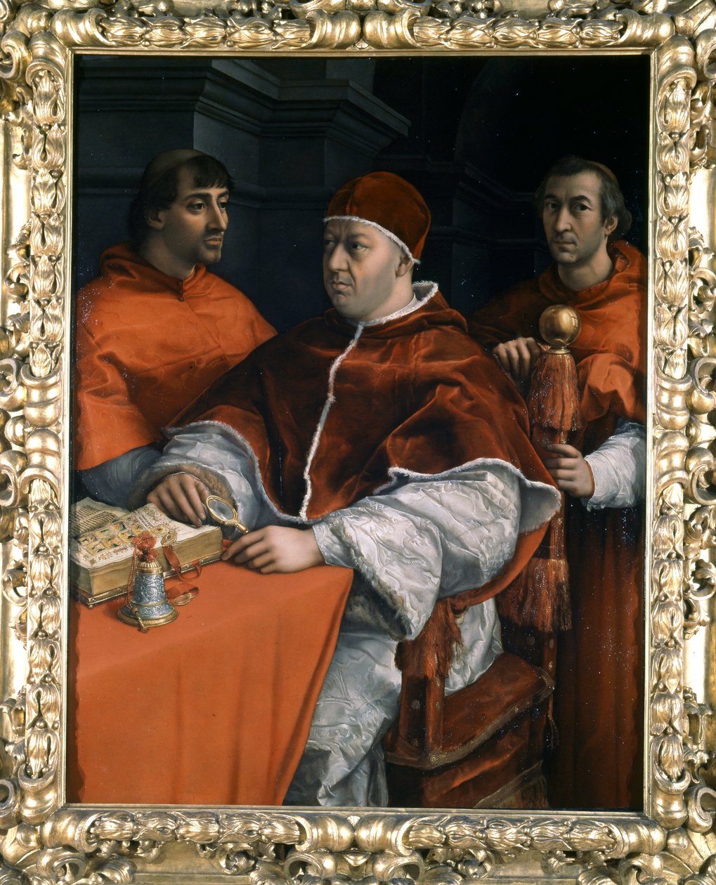 Ritratto di Papa Leone X da Raphael