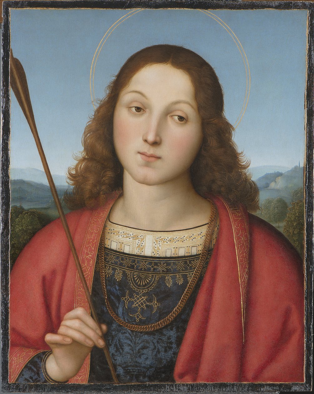 San Sebastiano, ca 1501-1502 da Raffaello Sanzio Raphael