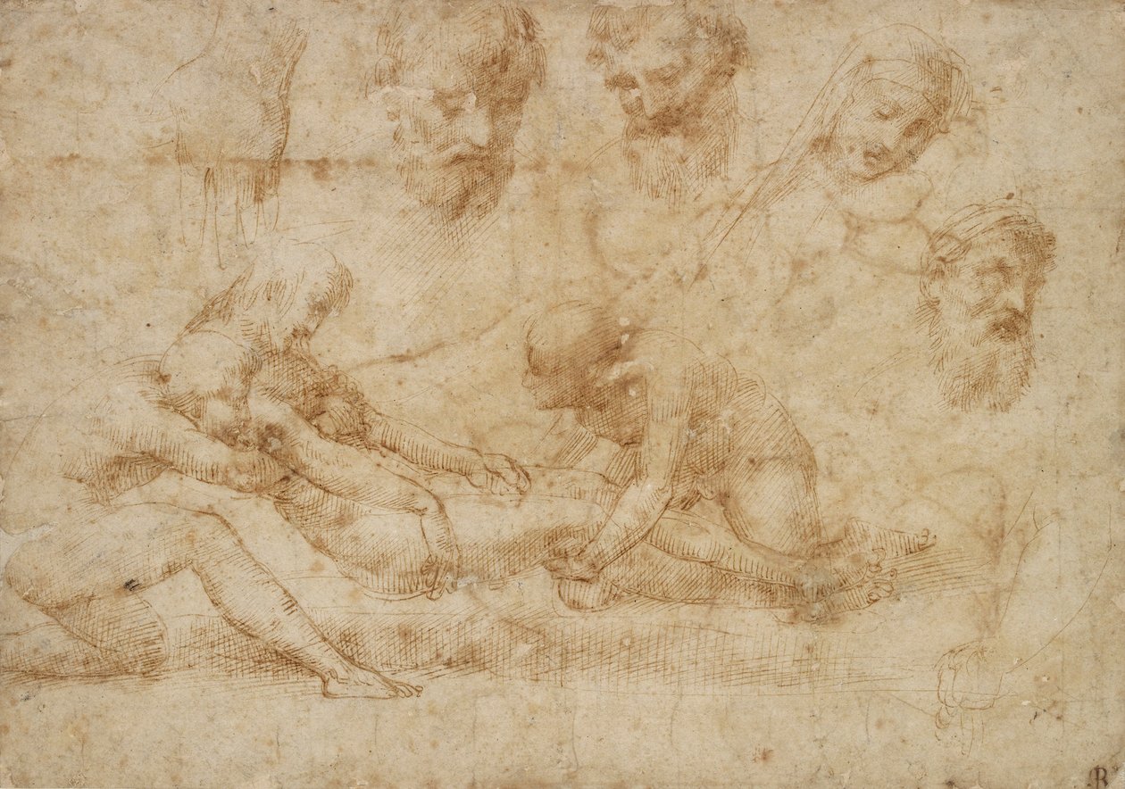 Studi per una Deposizione da Raphael