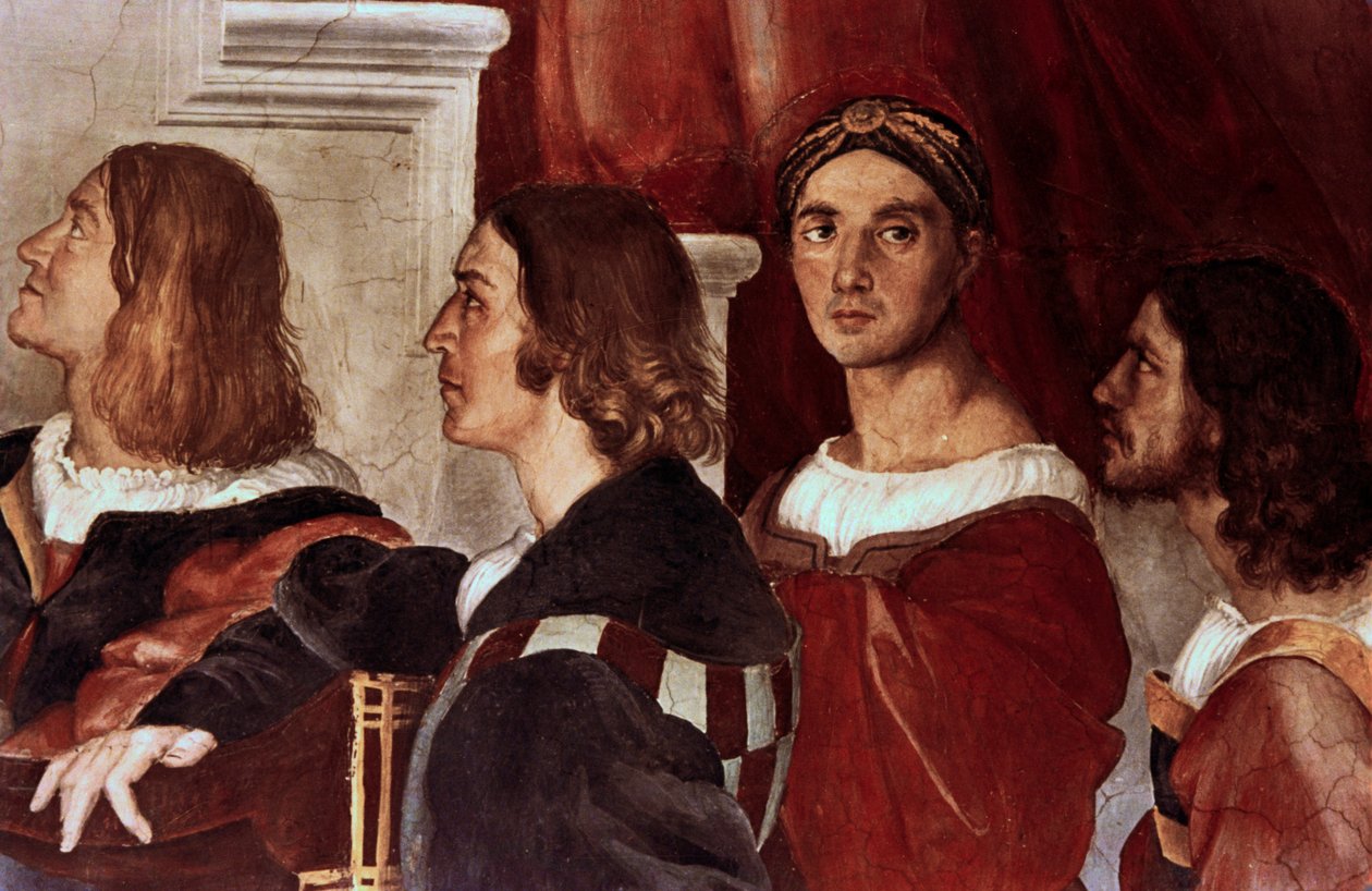 La Messa di Bolsena, (dettaglio), 1512 da Raffaello Sanzio Raphael