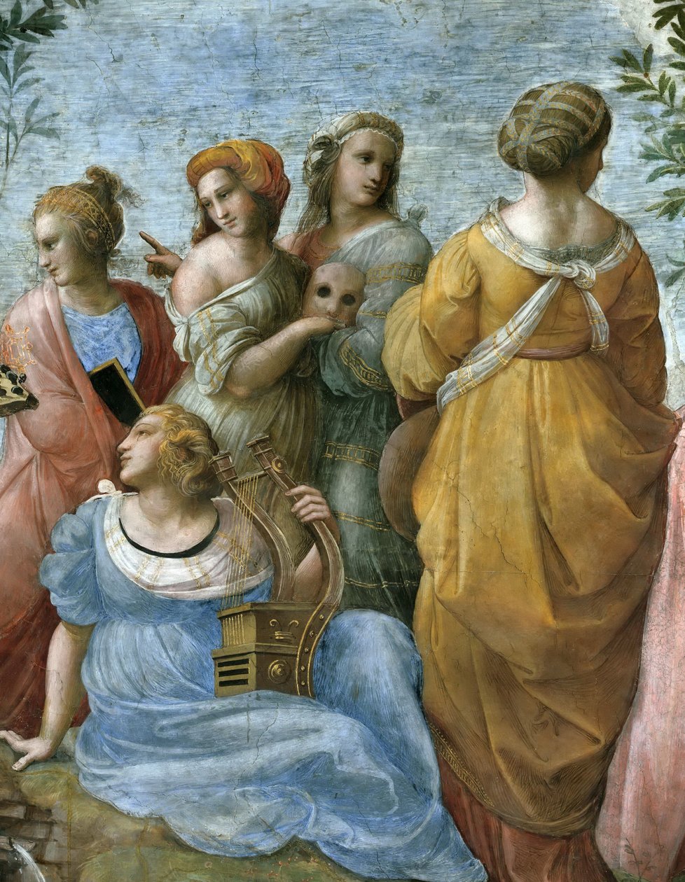 Il Parnaso (dettaglio) da Raphael