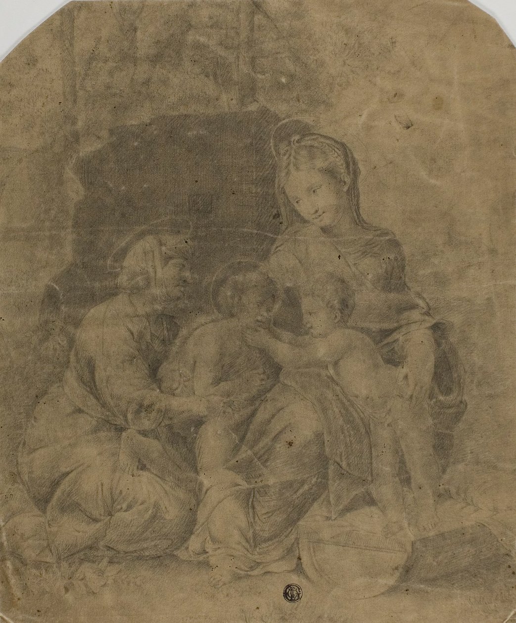 La Vergine e il Bambino con Sant