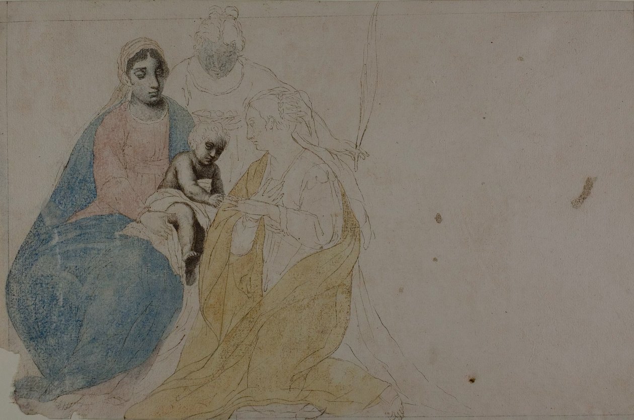 Vergine e Bambino con Santi da Raphael