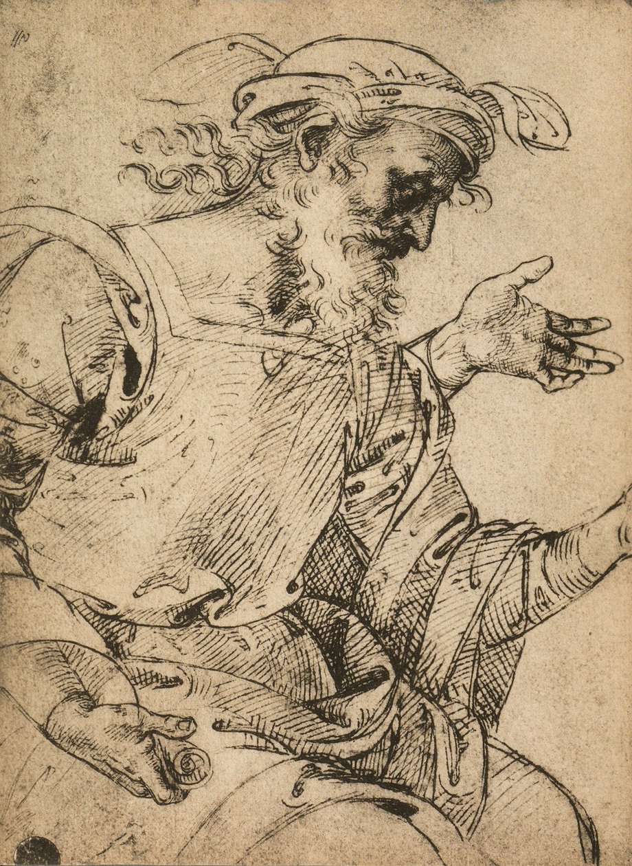 Il profeta Ezechiele da Raffaello Sanzio Raphael