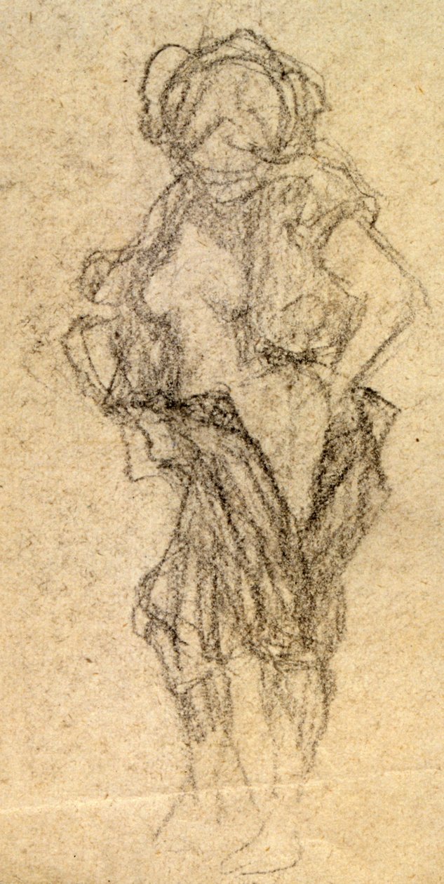Studio di nudo, c. 1905 da Raphael Kirchner