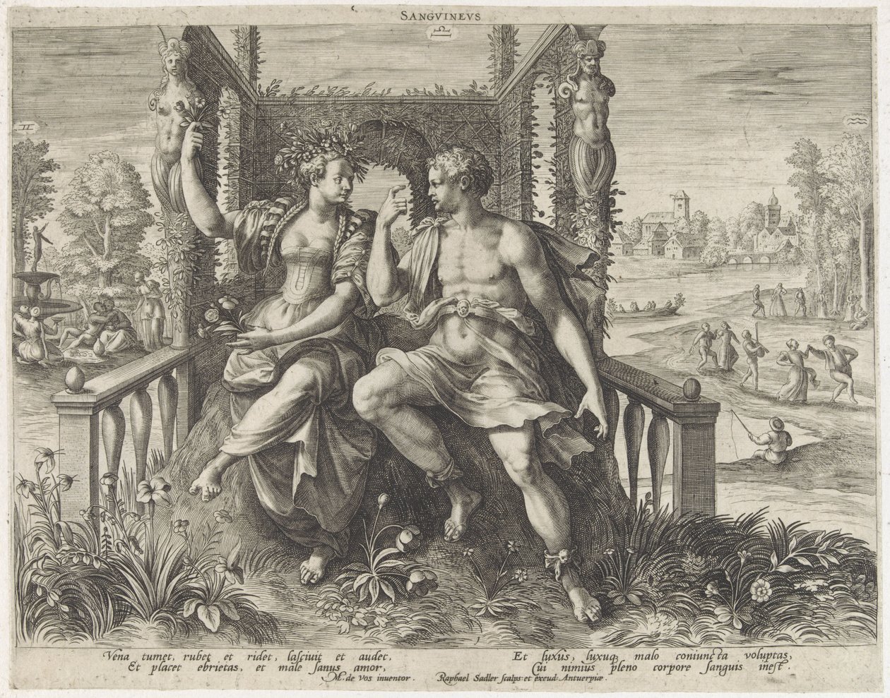 Temperamento sanguigno da Raphaël Sadeler (I)