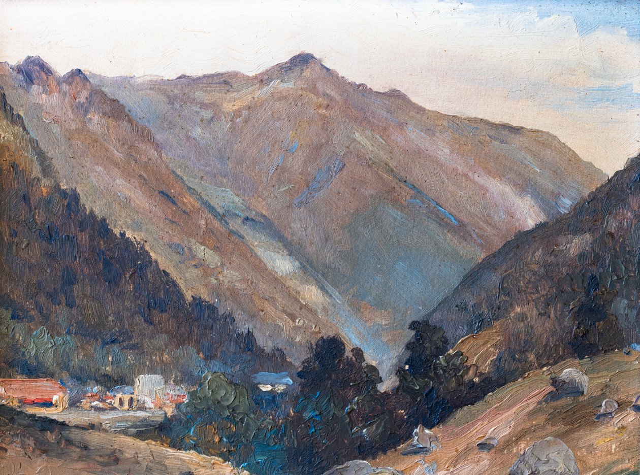 Paesaggio montano (Pirenei) da Raymond Bonnefon