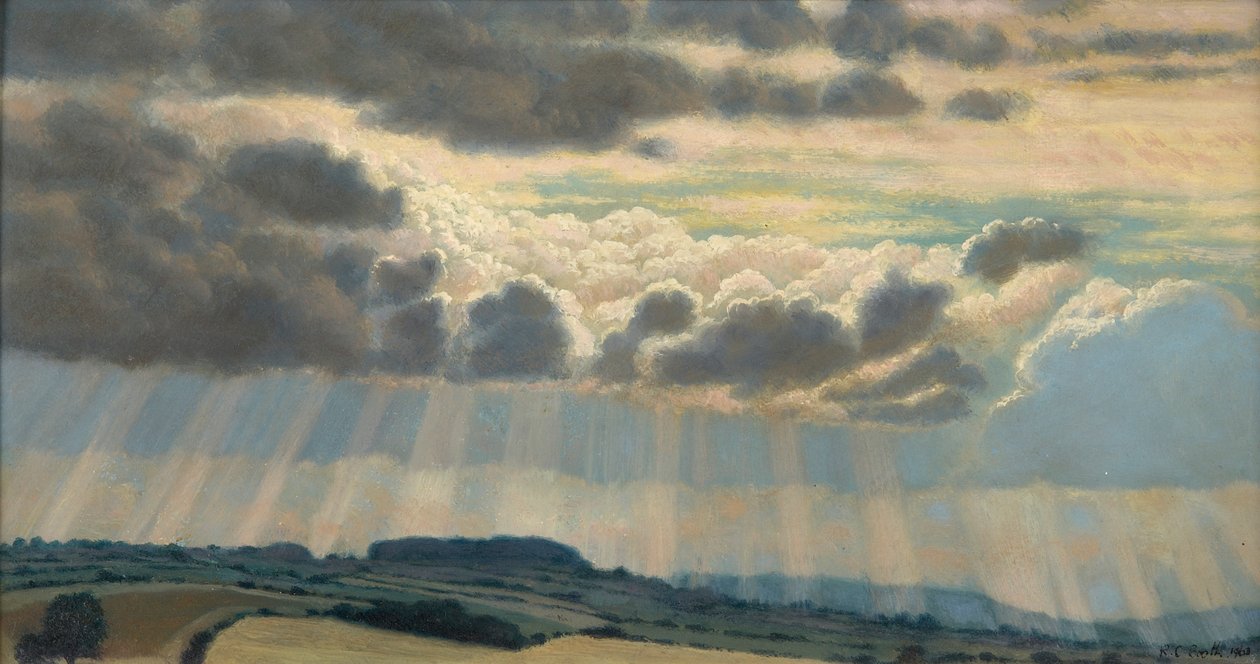 Paesaggio con nuvole da Raymond Booth