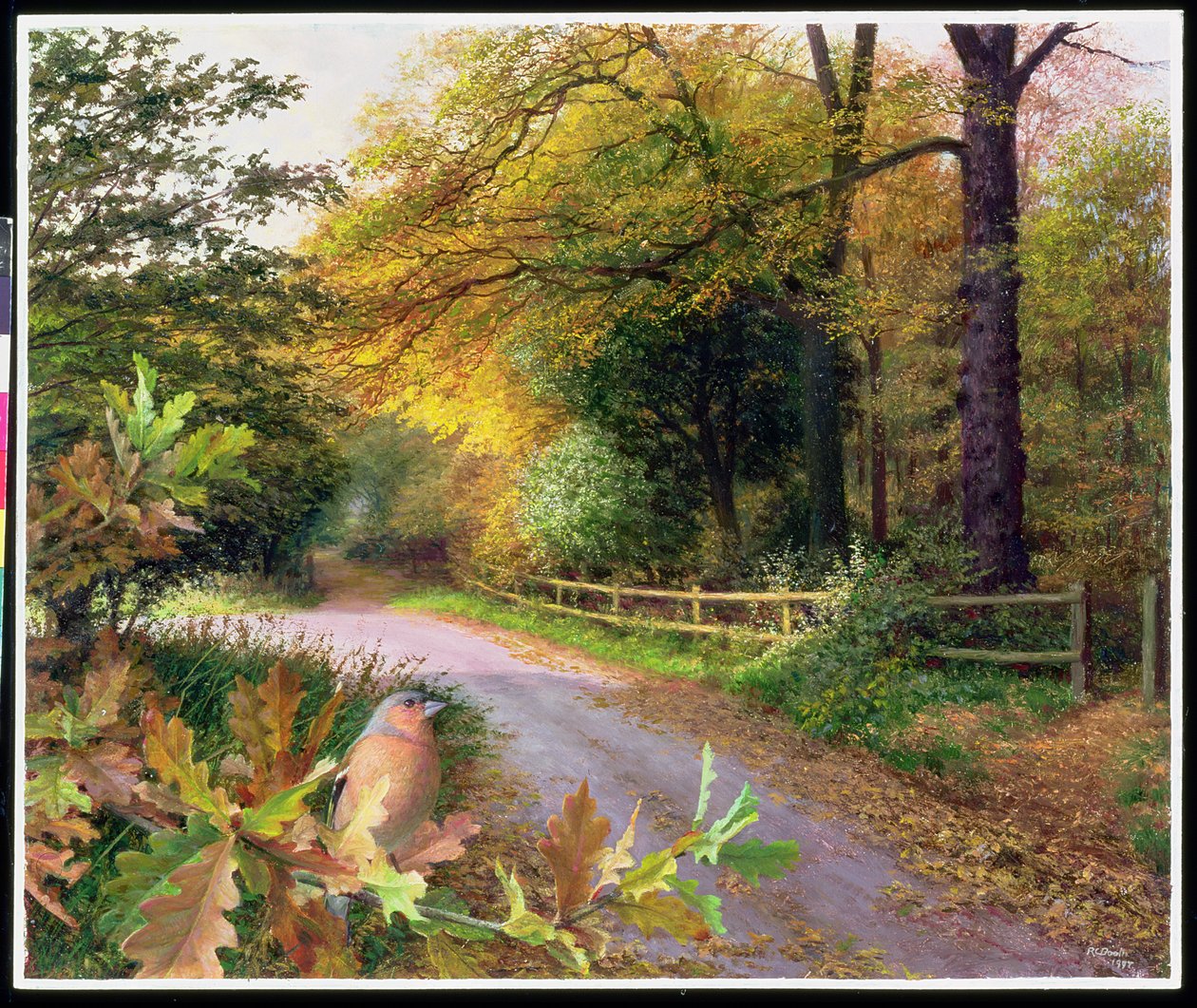 Serata di ottobre a Crag Lane da Raymond Booth