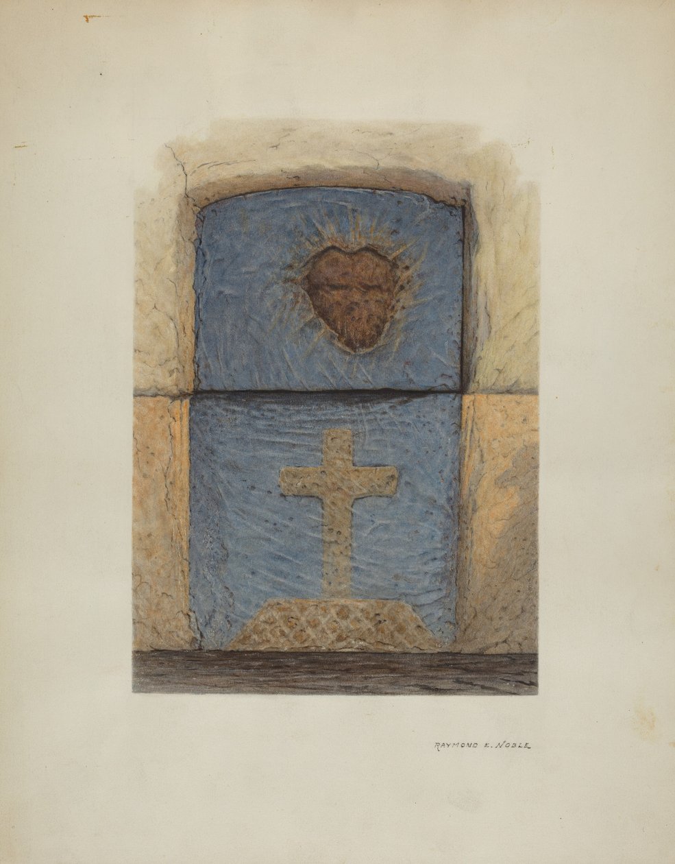 Chiave di volta, c. 1940 da Raymond E. Noble