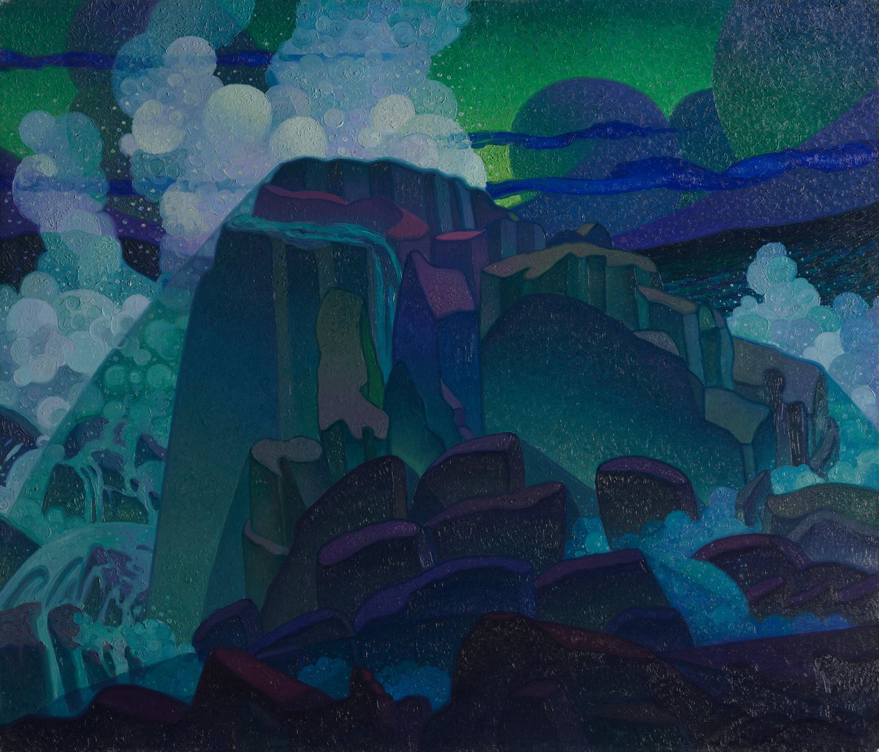 Roccia in mare da Raymond Jonson