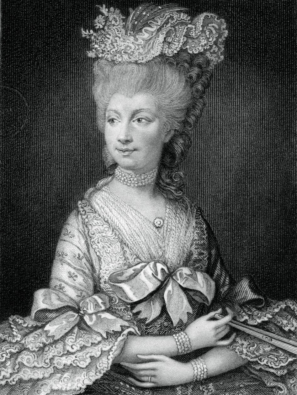 Regina Carlotta, regina consorte di Giorgio III, XIX secolo da Read
