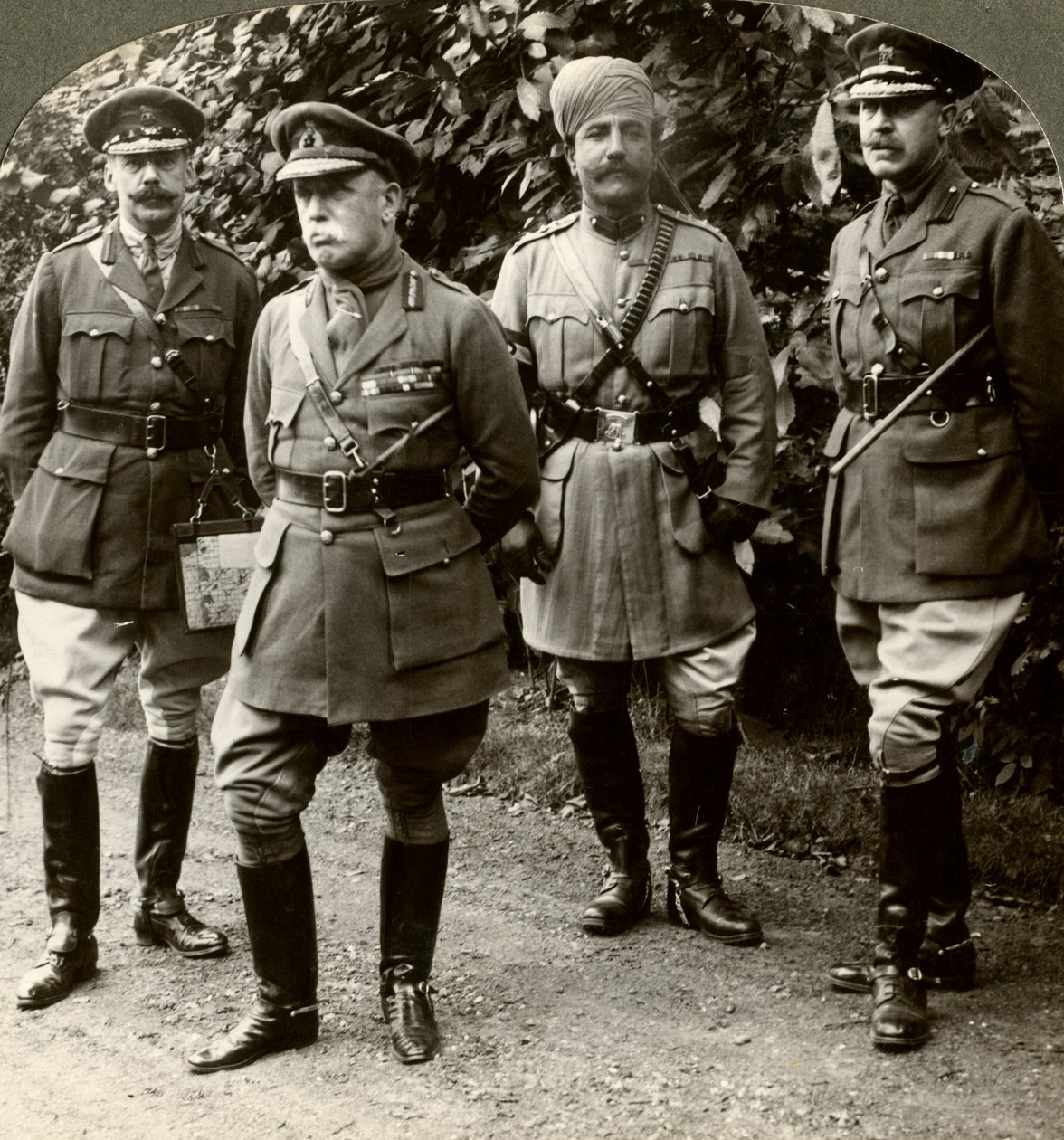Sir John French, comandante in capo della BEF, Francia, Prima Guerra Mondiale, 1914-1915 da Realistic Travels Publishers