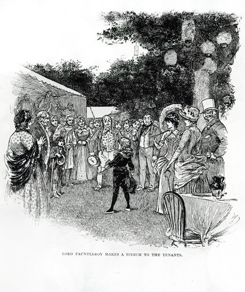 Illustrazione per Il piccolo Lord Fauntleroy (incisione) da Reginald Bathurst Birch